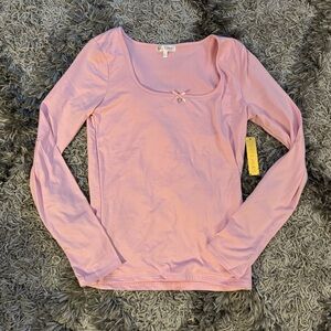 Pajama shirt long sleeves juniors